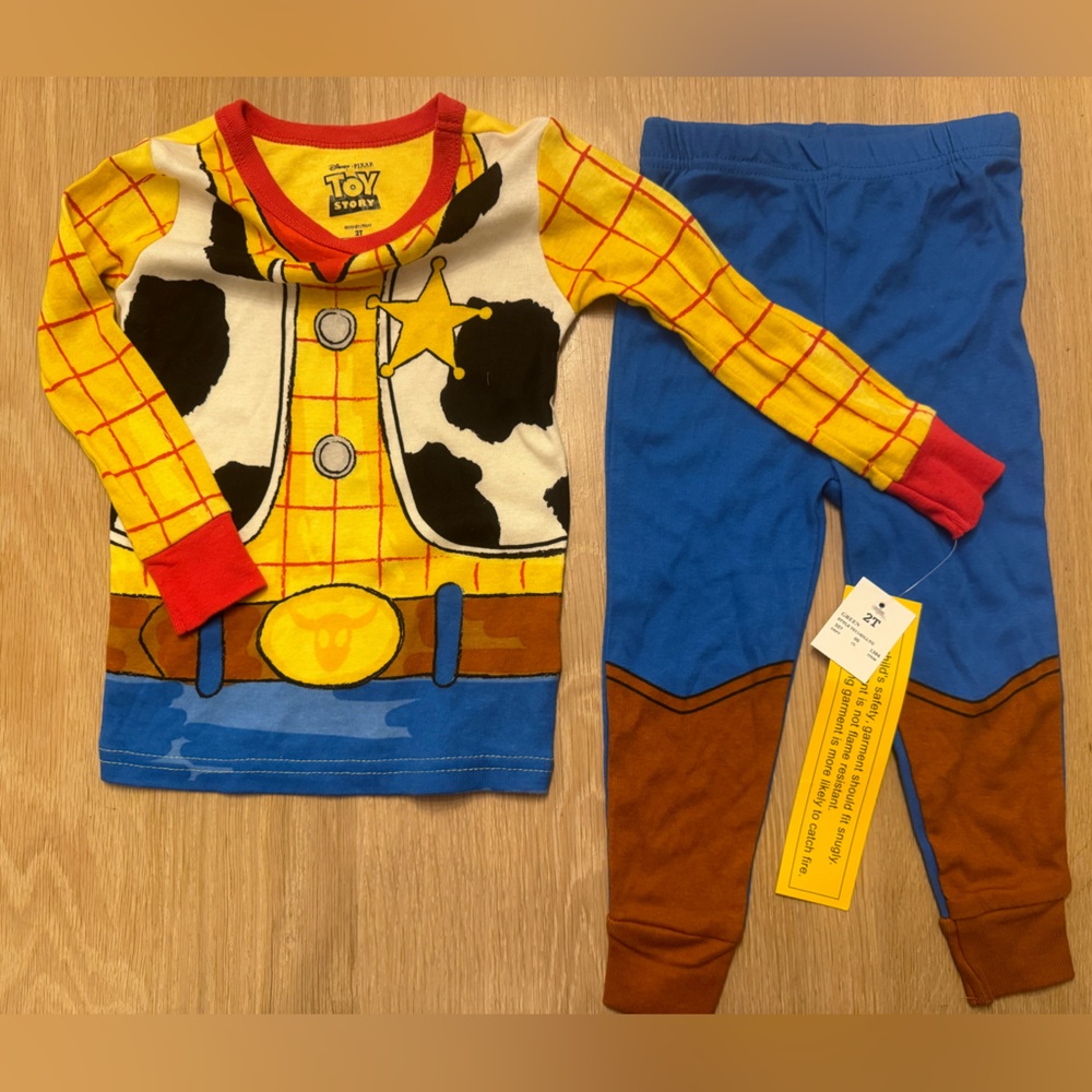 Disney Pixar Toy Story Woody pajama set 2T